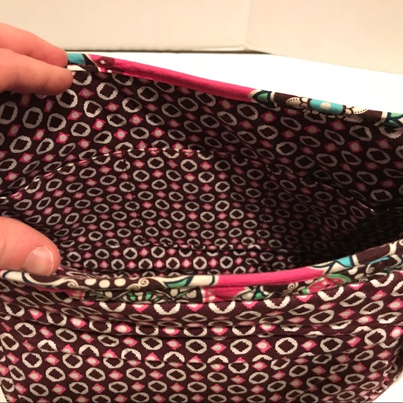 Vera Bradley Pink Crossbody Purse and Wallet - Picture 3 of 4